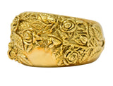 Carrera Y Carrera 18 Karat Gold Garden Of Roses Ring - Wilson's Estate Jewelry