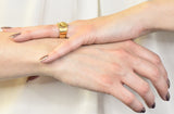 Carrera y Carrera Adam & Eve Diamond 18 Karat Gold Band Ring - Wilson's Estate Jewelry