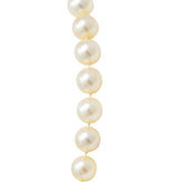 Cartier 1.31 CTW Diamond Cultured Pearl Platinum Knotted Strand Necklace GIA - Wilson's Estate Jewelry