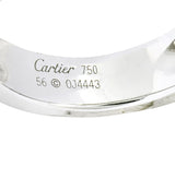 Cartier 1.50 CTW Diamond 18 Karat White Gold Cocktail Ring - Wilson's Estate Jewelry