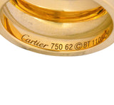 Cartier 18 Karat Gold Wide Love Unisex Band Ring - Wilson's Estate Jewelry