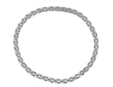 Cartier 18 Karat White Gold Panthère Collar Necklace Wilson's Estate Jewelry