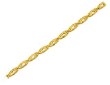Cartier French 18 Karat Gold Link Bracelet Wilson's Antique & Estate Jewelry