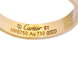 Cartier Love 18 Karat Gold Unisex Band Ring - Wilson's Estate Jewelry