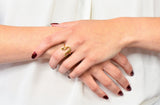 Cartier Vintage 18 Karat Gold Leo Zodiac Ring - Wilson's Estate Jewelry
