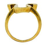 Cartier Vintage 18 Karat Gold Leo Zodiac Ring - Wilson's Estate Jewelry
