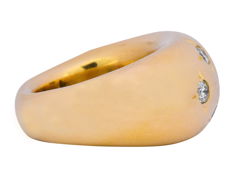 Chaumet Vintage Diamond Signet Ring