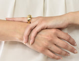 Chaumet Vintage 0.45 CTW Diamond 18 Karat Gold French Bombay Ring - Wilson's Estate Jewelry