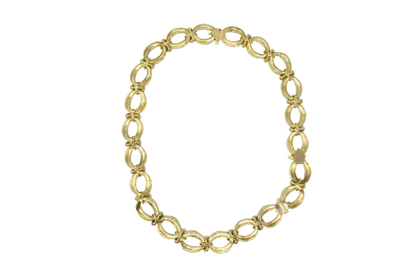 Chic 14K Gold Versatile Necklace & Bracelet Combo Wilson's Estate Jewelry