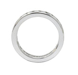 Contemporary 2.40 CTW Diamond Platinum Channel Eternity Band Ring Wilson's Estate Jewelry