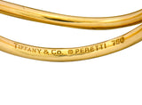Contemporary Elsa Peretti Tiffany & Co. 18 Karat Gold Wave Band Ring - Wilson's Estate Jewelry