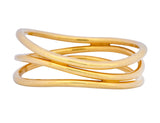 Contemporary Elsa Peretti Tiffany & Co. 18 Karat Gold Wave Band Ring - Wilson's Estate Jewelry