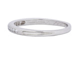 Contemporary Tiffany & Co. Diamond Platinum Anniversary Band Ring - Wilson's Estate Jewelry