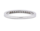 Contemporary Tiffany & Co. Diamond Platinum Anniversary Band Ring - Wilson's Estate Jewelry