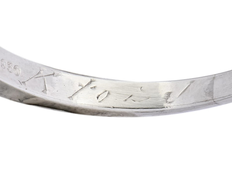Contemporary Tiffany & Co. Diamond Platinum Anniversary Band Ring - Wilson's Estate Jewelry