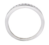 Contemporary Tiffany & Co. Diamond Platinum Anniversary Band Ring - Wilson's Estate Jewelry