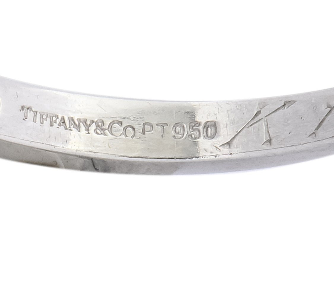 Contemporary Tiffany & Co. Diamond Platinum Anniversary Band Ring - Wilson's Estate Jewelry