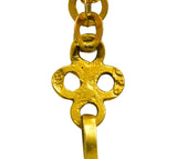 Continental Victorian 19 Karat Yellow Gold Spherical Long Chain - Wilson's Estate Jewelry
