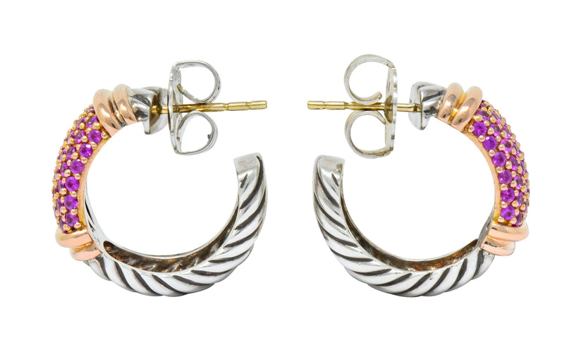 10K Rose Gold Classic Round Hoop Earrings, All Sizes Available – Tilo  Jewelry®
