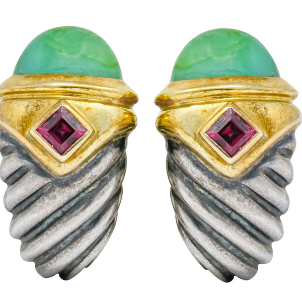 David yurman garnet earrings deals