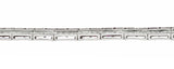 Vintage 14.00 CTW Ruby Diamond Platinum Line Braceletbracelet - Wilson's Estate Jewelry
