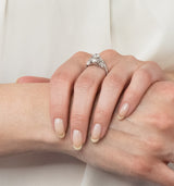 Edwardian 1.07 CTW Old European Cut Diamond Platinum Engagement Ring GIA - Wilson's Estate Jewelry