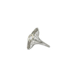 Edwardian .20 CTW Diamond & 18K White Gold Ring Wilson's Estate Jewelry