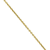 Elsa Peretti Tiffany & Co. 18 Karat Gold Open Heart Pendant Necklace - Wilson's Estate Jewelry