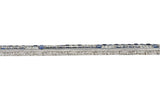 Exquisite Art Deco French 16.95 CTW Diamond Sapphire Platinum Line Bracelet - Wilson's Estate Jewelry