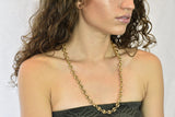 Fancy Vintage 18 Karat Gold 25 Inch Mariner Link Necklace - Wilson's Estate Jewelry