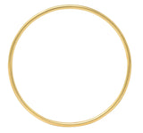 Four Vintage 14 Karat Yellow Gold Decorated Bangle Bracelets - Wilson's Estate Jewelry