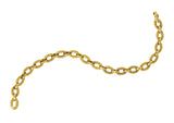 French Tiffany & Co. 18 Karat Yellow Gold Textured Link Bracelet - Wilson's Estate Jewelry