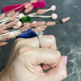 Art Deco 5.37 CTW Old European Diamond Platinum Engagement Ring GIA Wilson's Estate Jewelry