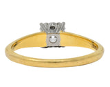 Jabel 1920's 0.90 CTW Diamond 18 Karat Gold Engagement Ring - Wilson's Estate Jewelry