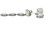 We- 1886 John Hardy Sterling Silver Classic Chain Sugarloaf Drop Earrings Wilson's Estate Jewelry