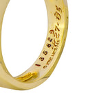 Jose Hess 0.91 CTW Diamond 14 Karat Gold Unisex Band Ring - Wilson's Estate Jewelry