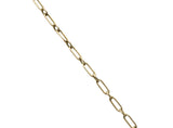Krementz Art Nouveau Sapphire Enamel Pearl 14 Karat Gold Swag Necklace Wilson's Estate Jewelry