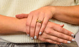 Les Must De Cartier Vintage 18 Karat Gold Unisex Trinity Rolling Band Ring - Wilson's Estate Jewelry