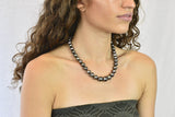 Mikimoto Contemporary Black Tahitian South Sea Pearl 18 Karat Gold Necklace - Wilson's Estate Jewelry
