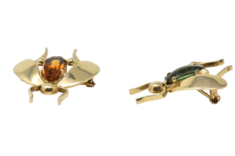 Goldbug Tiny Bug Stud Earrings