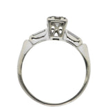 Regal 0.45 CTW Diamond 14 Karat White Gold Engagement Ring - Wilson's Estate Jewelry
