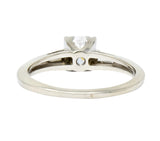 Retro 0.55 CTW Diamond 14 Karat White Gold Engagement Ring - Wilson's Estate Jewelry
