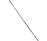 Roberto Coin 4.85 CTW Black Sapphire Diamond 18 Karat White Gold Fantasia Drop Necklace - Wilson's Estate Jewelry