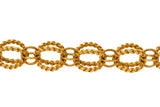 Schlumberger Tiffany & Co. Vintage 18 Karat Gold Circle Rope Bracelet - Wilson's Estate Jewelry