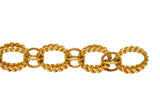 Schlumberger Tiffany & Co. Vintage 18 Karat Gold Circle Rope Bracelet - Wilson's Estate Jewelry