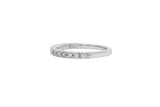 Scott Kay .25 CTW Diamond & Platinum Wedding Band Stackable Ring Wilson's Estate Jewelry