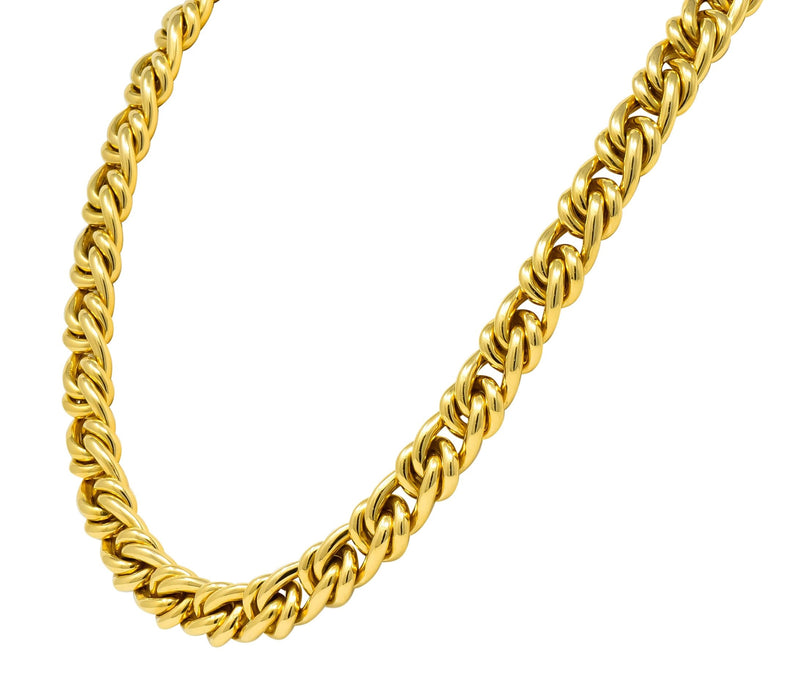Shop Tiffany & Co. Venetian Box Chain in Sterling Silver – SOLITAIRE  JEWELERS