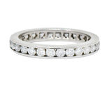 Tiffany & Co. 1.05 CTW Round Brilliant Cut Diamond Platinum Eternity Band Ring - Wilson's Estate Jewelry