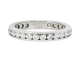 Tiffany & Co. 1.05 CTW Round Brilliant Cut Diamond Platinum Eternity Band Ring - Wilson's Estate Jewelry