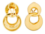 Tiffany & Co. 18 Karat Yellow Gold Drop Earrings - Wilson's Estate Jewelry
